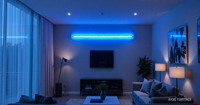 Barra de LED Azul: 7 Ideias Criativas para Usar em Casa