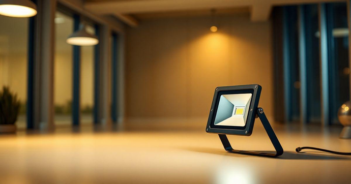 Fonte Refletor LED 50W: Potência e Eficiência