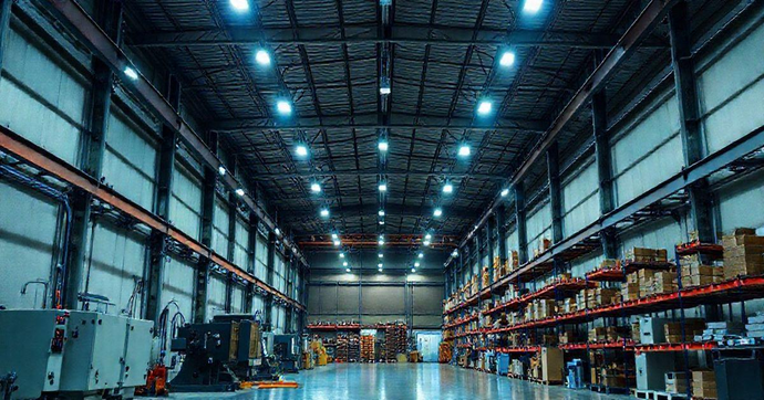 Lâmpada LED para Galpão Industrial
