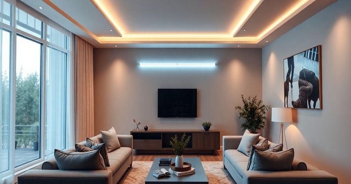 Barra de LED 80 cm: Iluminação Eficiente e Estilosa para Seu Espaço