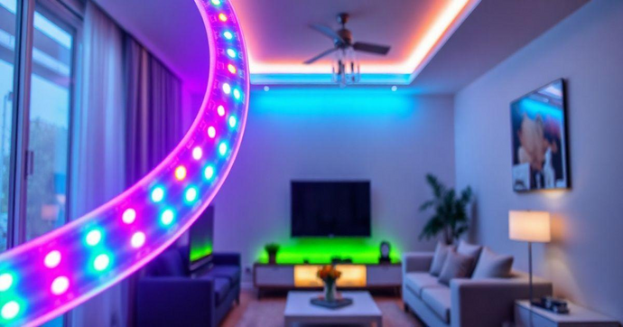 Barra de Led Colorida: Transforme Seu Ambiente com Estilo e Criatividade