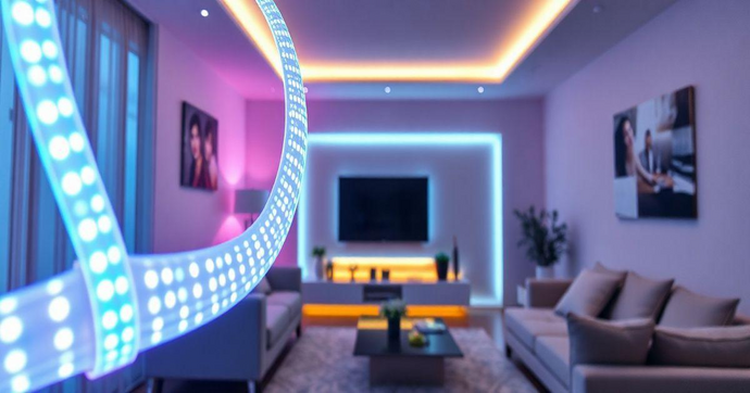 Fita de LED 3D: Transforme Seu Espaço com Iluminação Inovadora