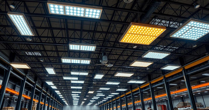 Lâmpada LED para Galpão Industrial: Vantagens e Tipos