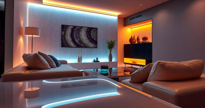 Fita de LED 3D: Transforme Seu Espaço com Iluminação Inovadora
