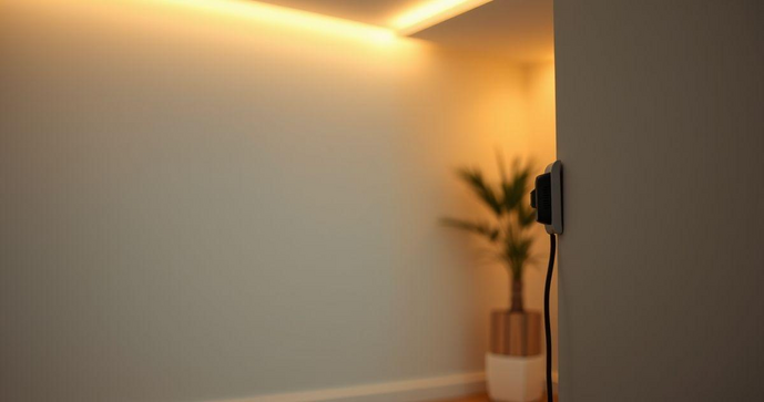 Fita de LED Adesiva com Fonte: Iluminação Prática
