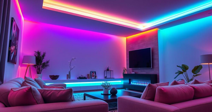 Fita de LED RGB: Iluminação e Estilo