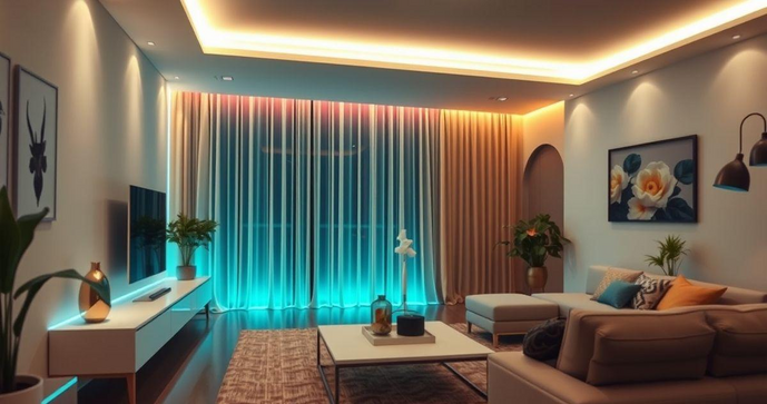 Fita de LED 3D transforma ambientes com estilo e modernidade