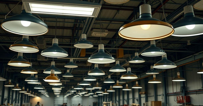Luminária industrial: guia completo para escolher a ideal para seu espaço