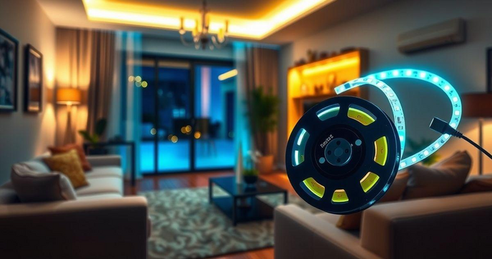 Fita de Led com Controle: Iluminação Personalizada para Seu Espaço