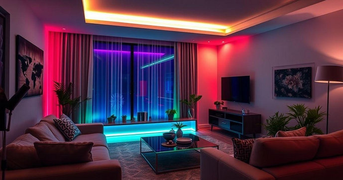 Transforme Seu Ambiente com Fita de Led RGB e Iluminação Personalizada