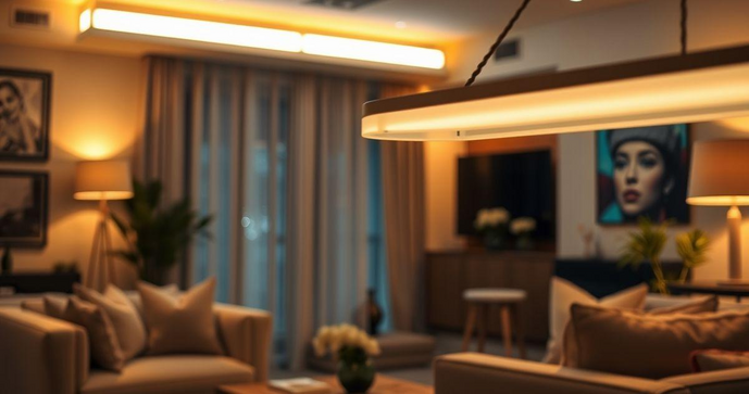 Barra de iluminação LED transforma ambientes com eficiência e estilo