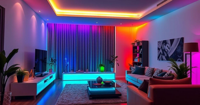 Como Escolher a Fita de LED Colorida Ideal para Seu Projeto
