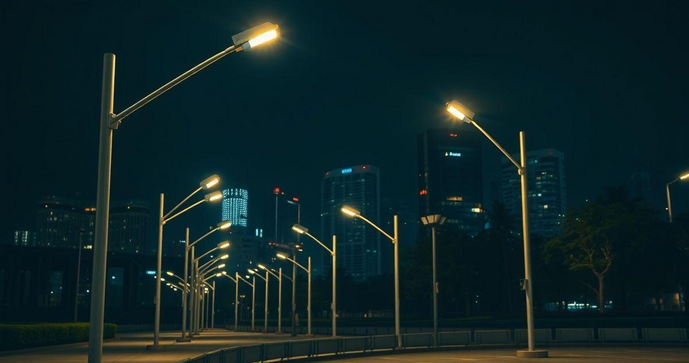 Iluminação Pública Eficiente com Lâmpadas LED: Vantagens e Benefícios