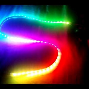 fita de led adesiva com fonte